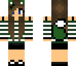 green fox girl