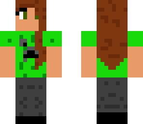 minecraftian girl