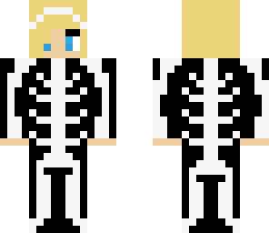 halloween skeleton girl