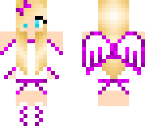 purple halloween angel