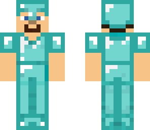 ironspenc wearing diamond armor