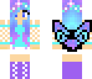 beutiful blue dye fairy