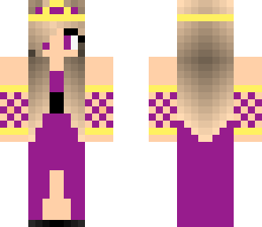 purple wolf girl