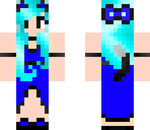 blue fans