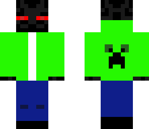 cool enderman red