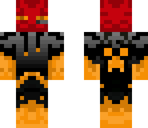 fiery head