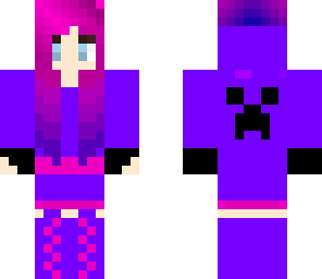 purple girl