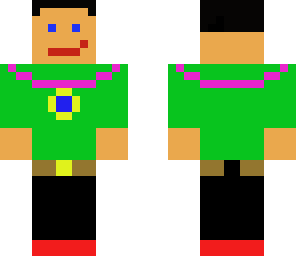 boy with medal