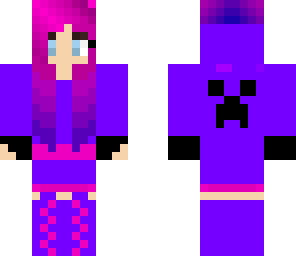 purple girl edit