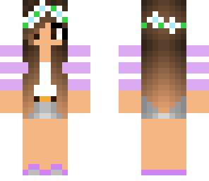 flower girl purple