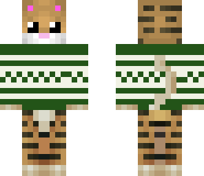 tiger with sweater