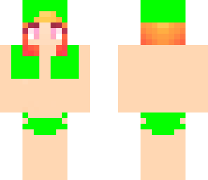 green bikny