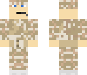 army camo dude