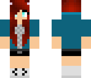 red head cat woman