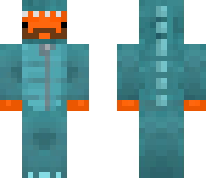 orange dinosaur