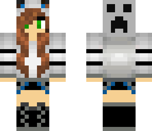 creeper hoodie girl