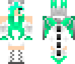 mint dragon girl