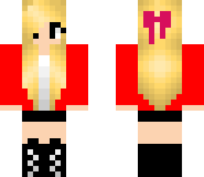red outfit