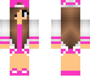 girl in pink