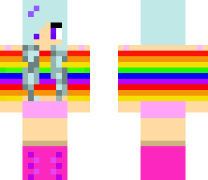 rainbow girl