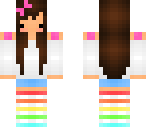 derpy me - rainbow socks - with bow