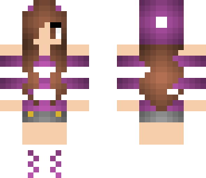 purple girl