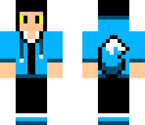 blue wolf boy