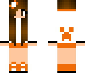 orange dj girl
