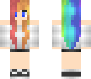 rainbow girl not mine