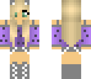 purple hoodie girl
