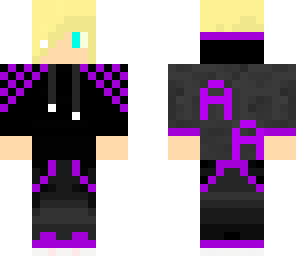 teenage boy purple