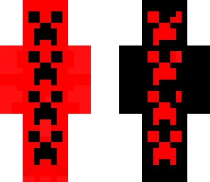 black and red creeper