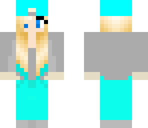 cyan girl