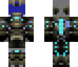 space wolf with helmet