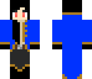 long blue robe zeta