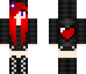 heart emo girl