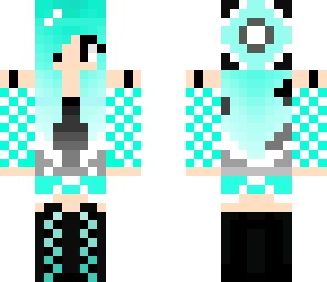 blue girl