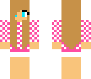 pink and white girl