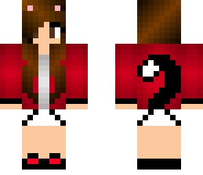 red neko girl