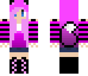 pink fox girl
