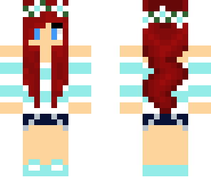 flower girl with red hair