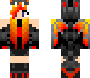 lava dragon girl