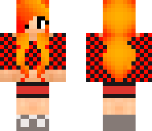 cute fire tomboy