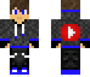 blue youtuber