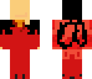 red dark angel girl