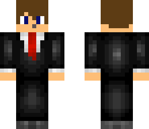 boy in suit headset
