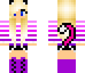 pink cat girl
