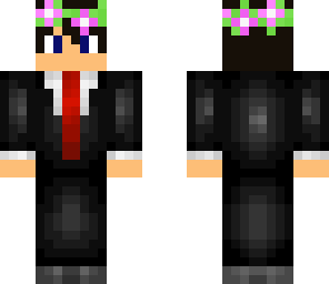 flower crown suit
