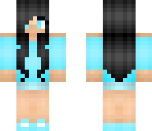 blue girl