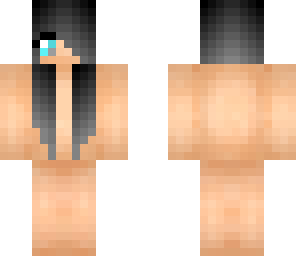 black hair skin base